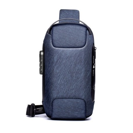 sac à bandoulière multifonction antivole pour hommes type épaule