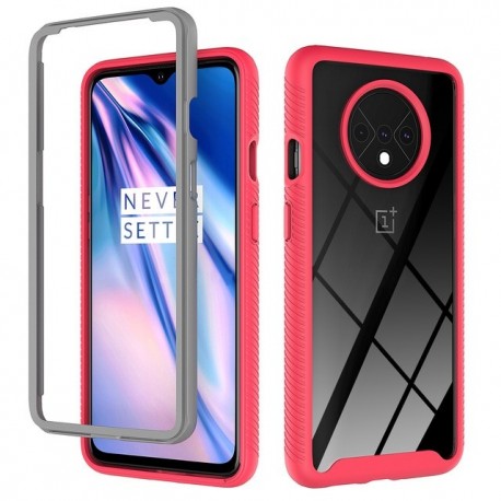 coque integrale one plus 7 pro bumper rouge ou bleu blanc
