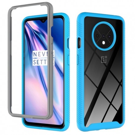 coque integrale one plus 7 pro bumper rouge ou bleu blanc
