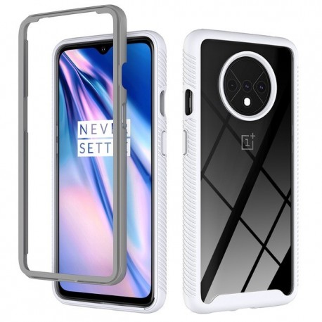 coque integrale one plus 7 pro bumper rouge ou bleu blanc