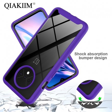 coque integrale one plus 7 pro bumper rouge ou bleu blanc