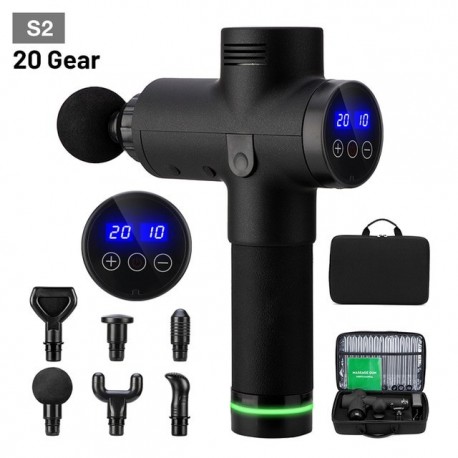 High frequency massage gun, with portable bag for fitness