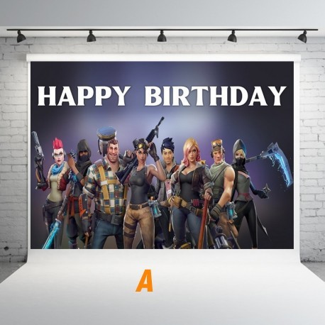 Fortnite birthday wall decoration