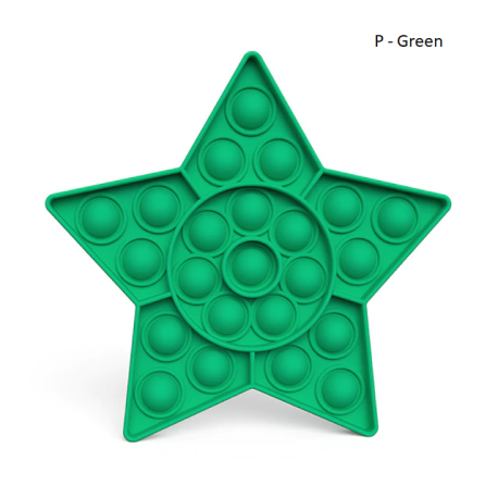 Pop Fidget – jouet anti-Stress pour adultes et enfants, anti-Stress, arc-en-ciel, livraison gratuiteBR07273