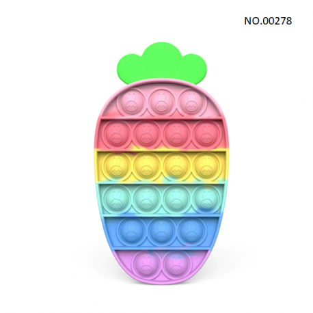 Pop Fidget - Anti-Stress Toy for Adults and Kids, Stress Reliever, Rainbow, Free ShippingBR07273