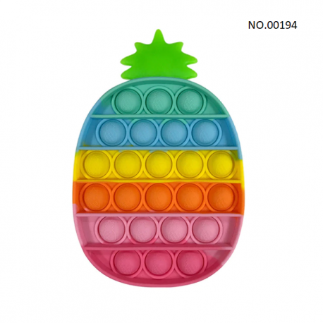 Pop Fidget - Anti-Stress Toy for Adults and Kids, Stress Reliever, Rainbow, Free ShippingBR07273