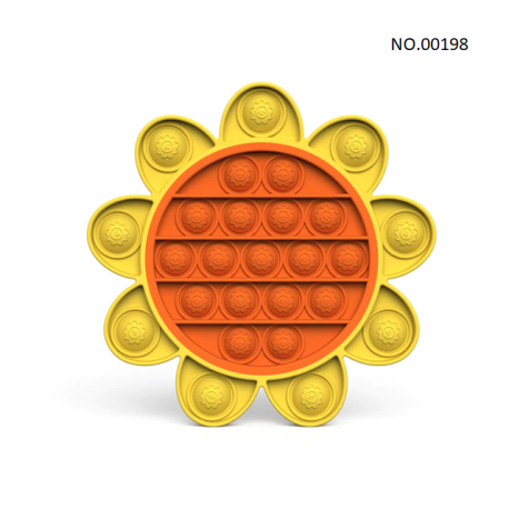 Pop Fidget – jouet anti-Stress pour adultes et enfants, anti-Stress, arc-en-ciel, livraison gratuiteBR07273