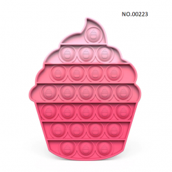 Pop Fidget - Anti-Stress Toy for Adults and Kids, Stress Reliever, Rainbow, Free ShippingBR07273