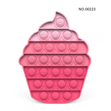 Pop Fidget - Anti-Stress Toy for Adults and Kids, Stress Reliever, Rainbow, Free ShippingBR07273