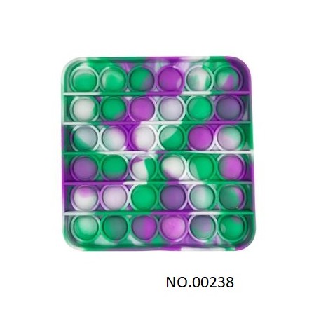 pop it fidget toy adults and children, anti-Stress, rainbow,