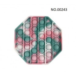 Pop Fidget - Anti-Stress Toy for Adults and Kids, Stress Reliever, Rainbow, Free ShippingBR07273