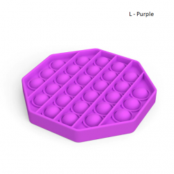 Pop Fidget - Anti-Stress Toy for Adults and Kids, Stress Reliever, Rainbow, Free ShippingBR07273