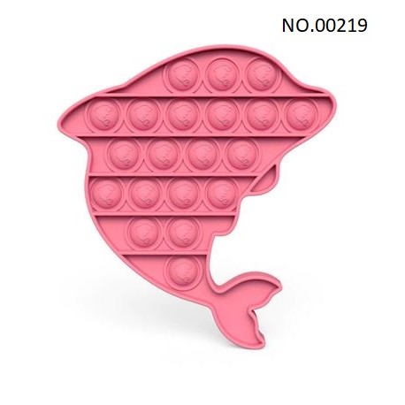 pop it fidget toy adultes et enfants, anti-Stress, arc-en-ciel,