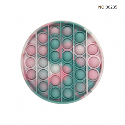 Pop Fidget - Anti-Stress Toy for Adults and Kids, Stress Reliever, Rainbow, Free ShippingBR07273