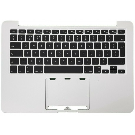 Laptop - top cover for Macbook Pro A1502, 2015 original, with backlit keyboard, German, French, Danish, Spanish
