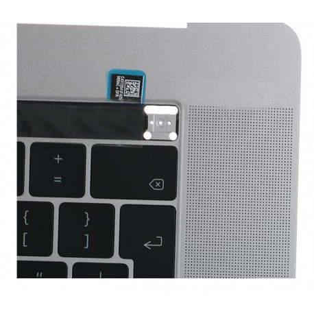 MOSISO Protection Clavier Compatible avec MacBook Pro avec Touch Bar 13 et 15 Pouces 2019 2018 2017 2016 Modèle: A2159, A1989, A1990, A1706, A1707 Silicone Protège Clavier Vert Minuit 