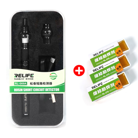 Détecteur de court-Circuit colophane pour carte mère, batterie intégrée