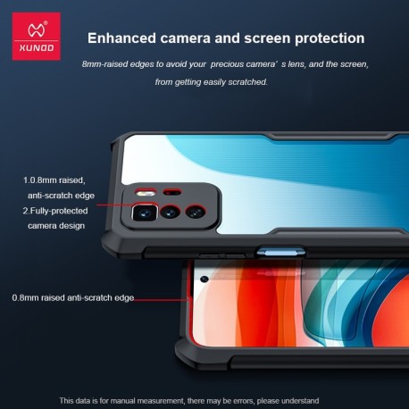 coque Redmi Note 10 Pro, coque de protection antichoc Redmi Note 10 Pro 5G
