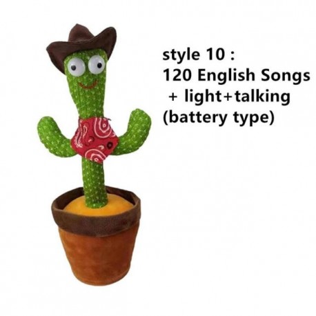 My talking Cactus that dances and sings for children