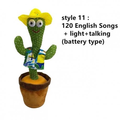 My talking Cactus that dances and sings for children