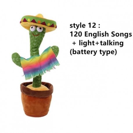 My talking Cactus that dances and sings for children