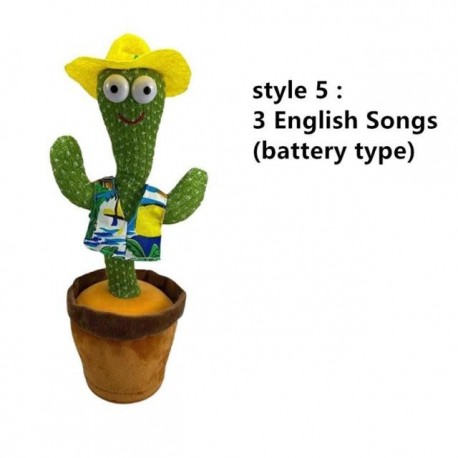 My talking Cactus that dances and sings for children