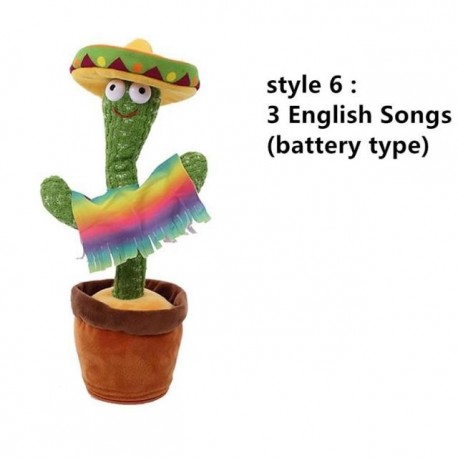 My talking Cactus that dances and sings for children