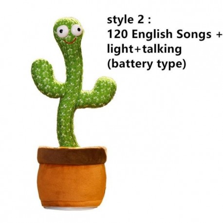 My talking Cactus that dances and sings for children