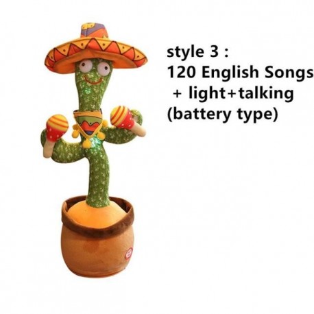 My talking Cactus that dances and sings for children