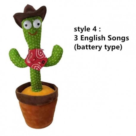 My talking Cactus that dances and sings for children