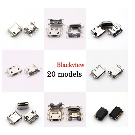 Blackview micro-USB and USB-C charging port