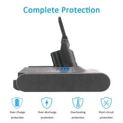 BatteryDyson V8 4500 Mah pour aspirateur Dyson