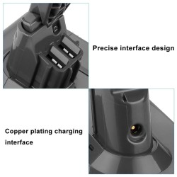 Bonacell &ndash; batterie de remplacement pour aspirateurs Dyson V7 Animal V7 Motorhead Pro V7 Trigger V7, 6000mAh, 21.6V, sans fil, H