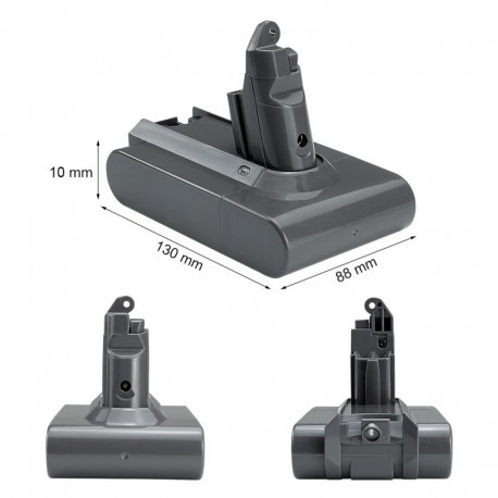 BatteryDyson V6, 21.6V, 3500 Mah pour aspirateur Dyson