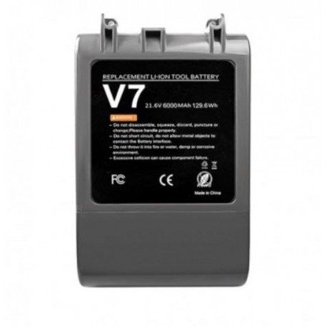 Bonacell – batterie de remplacement pour aspirateurs Dyson V7 Animal V7 Motorhead Pro V7 Trigger V7, 6000mAh, 21.6V, sans fil, H