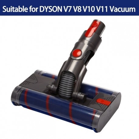 Brosse double rouleau pour aspirateur Dyson V7, V8, V10, V11