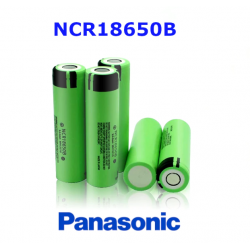 Panasonic – batterie Li-Ion rechargeable 3400, 100% mAh, 3,7, 18650 V, originale