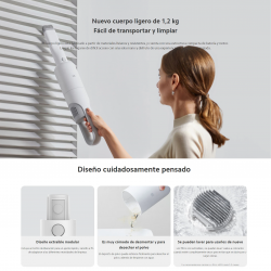 Xiaomi Mijia &ndash; aspirateur lumi&egrave;re, aspiration de 17kpa, filtrage en 3 &eacute;tapes, 45 Minutes d&39autonomie de la batterie, 1.2kg, co