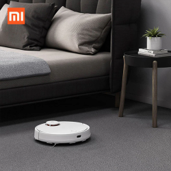 Xiaomi Mijia &ndash; aspirateur Robot vadrouille pro STYJ02YM, balayage et vadrouille, st&eacute;rilisation automatique de la poussi&egrave;re, plan