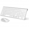 Clavier azerty sans fil pour Mac, PC, tablette