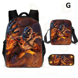 3 Pieces Fortnite Kids Backpack For School Kids Boys Girls Gifts