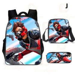 Sac &agrave; dos Fortnite pour enfants, 3 pi&egrave;ces, pour &eacute;coliers, gar&ccedil;ons et filles, cadeaux