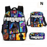 Sac à dos Fortnite pour enfants, 3 pièces, pour écoliers, garçons et filles, cadeaux