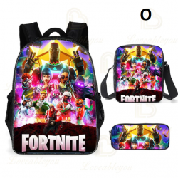 Sac &agrave; dos Fortnite pour enfants, 3 pi&egrave;ces, pour &eacute;coliers, gar&ccedil;ons et filles, cadeaux