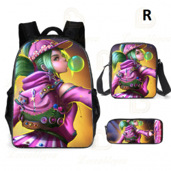 3 Pieces Fortnite Kids Backpack For School Kids Boys Girls Gifts