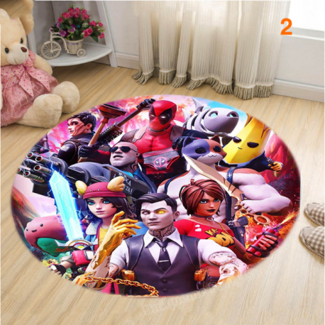 Anti-slip Fortnite rug for children's room