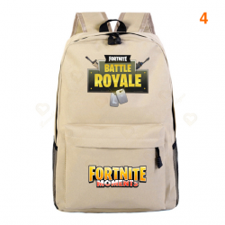 Fortnite &ndash; sac &agrave; dos Battle Royale pour adolescents, rose, bleu, noir, blanc, pour l&39&eacute;cole, capacit&eacute; ordinateur, voyage, ordin