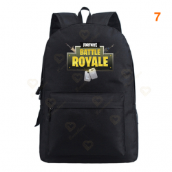 Fortnite &ndash; sac &agrave; dos Battle Royale pour adolescents, rose, bleu, noir, blanc, pour l&39&eacute;cole, capacit&eacute; ordinateur, voyage, ordin
