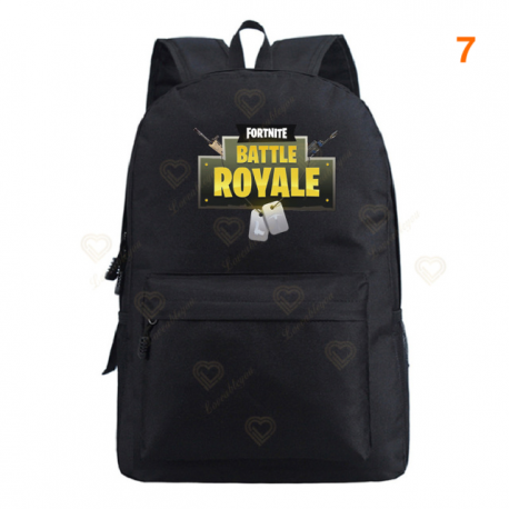 Fortnite – Battle Royale backpack for teenagers, pink, blue, black, white, for school, computer capacity, travel, computer
