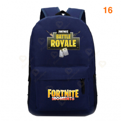 Fortnite &ndash; Battle Royale backpack for teenagers, pink, blue, black, white, for school, computer capacity, travel, computer